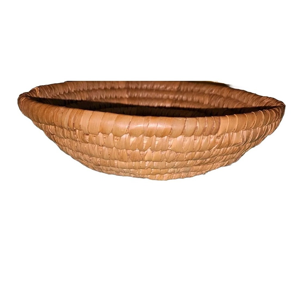 Sweet Grass Basket Artisan‎ Handmade Not Gullah Pristine 10.5" - Picture 2 of 5